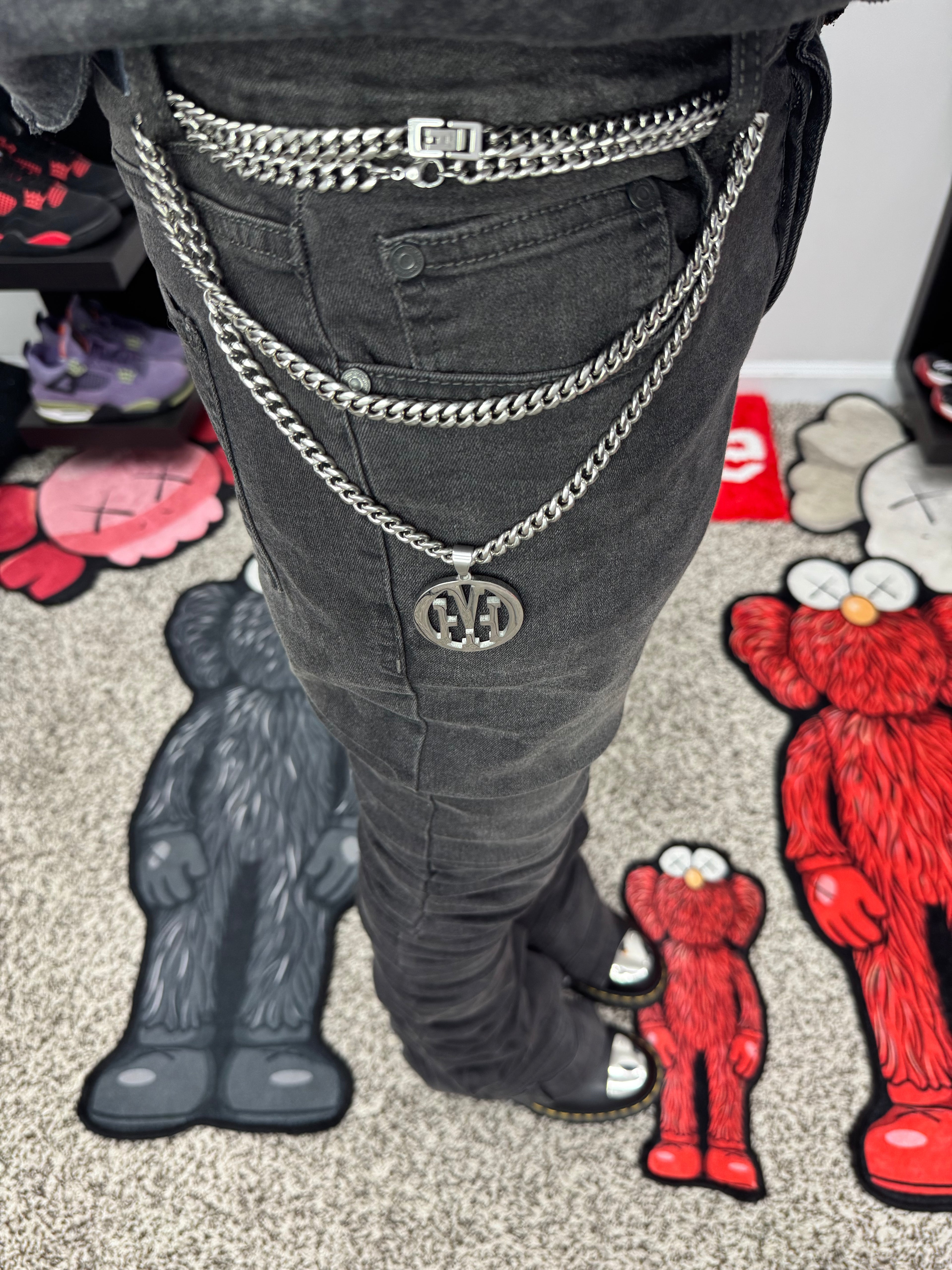 Yalvish Logo Cuban Chain