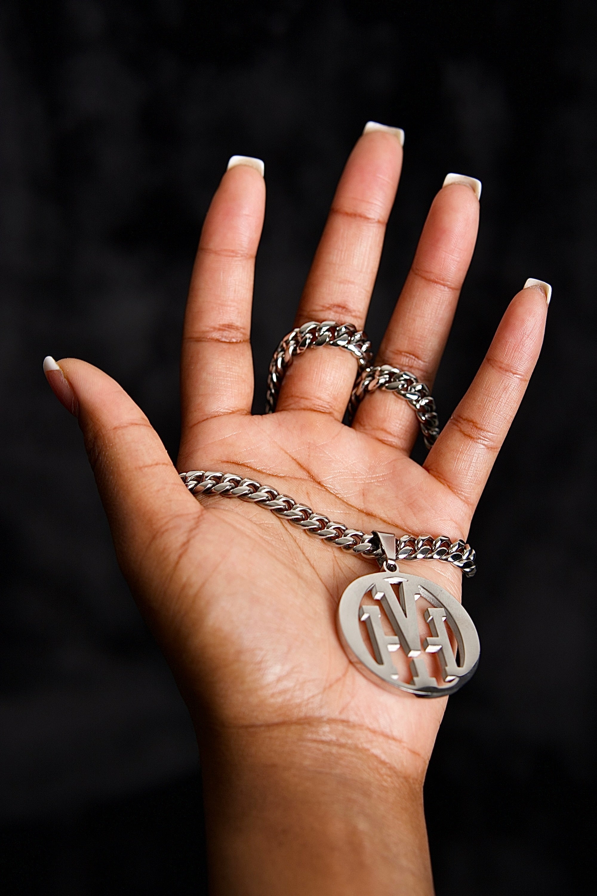 Yalvish Logo Cuban Chain