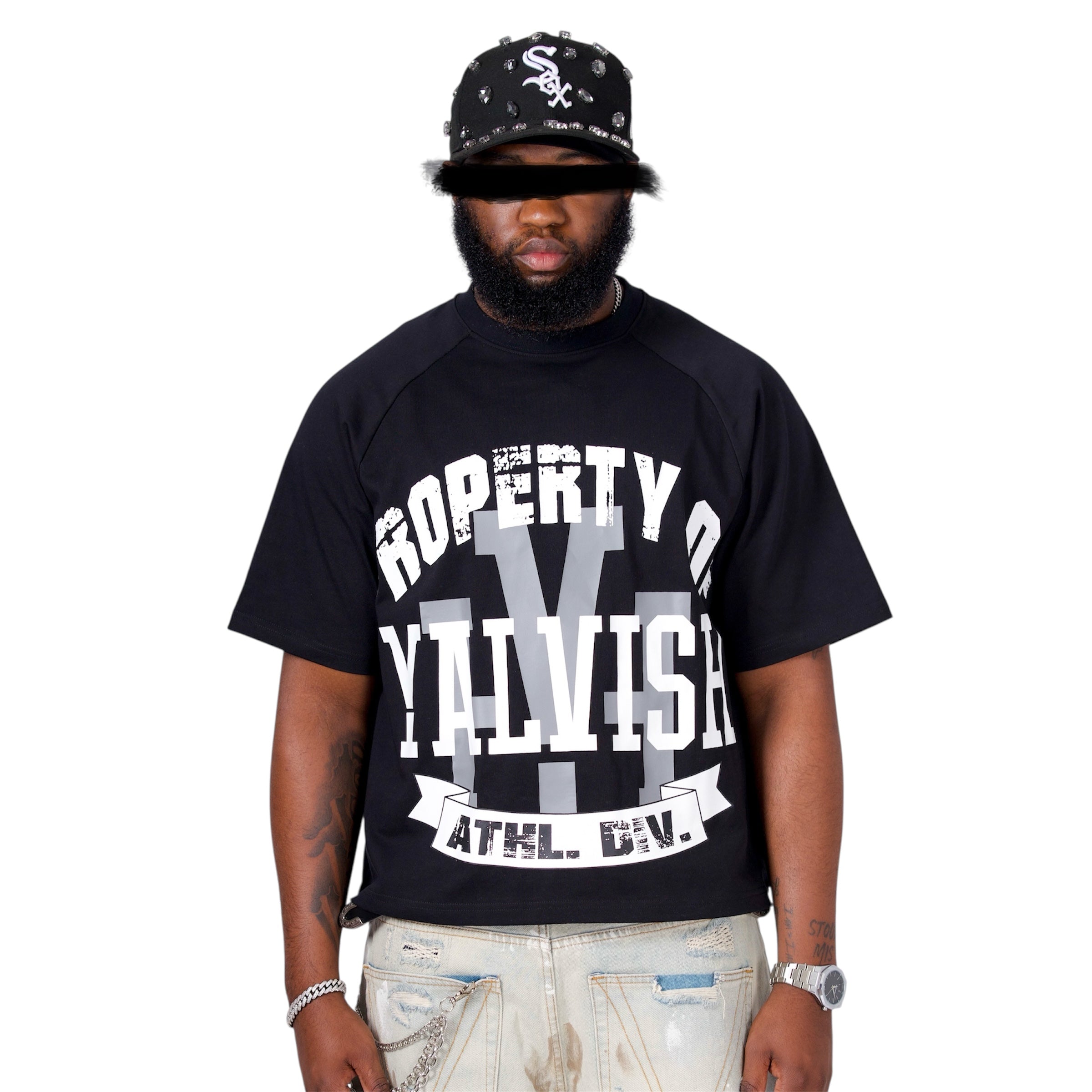 Black Property Of Yalvish Tee